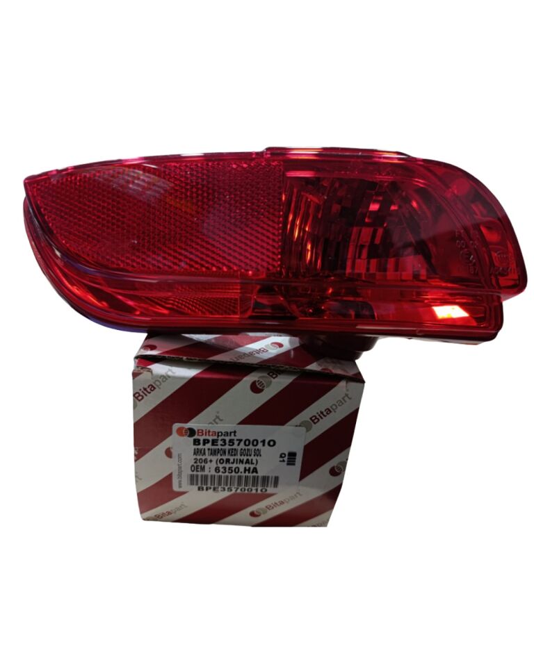 PEUGEOT 206 ARKA TAMPON KEDİ GÖZÜ SOL (BİTAPART BPE357001O) (6350.HA)