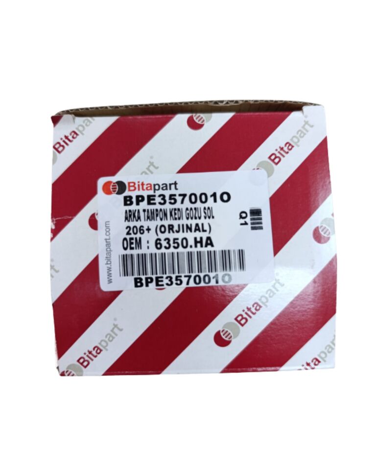 Peugeot 206+ Arka Tampon Kedigözü(Reflektör) Sol (ORJİNAL İÇERİK)